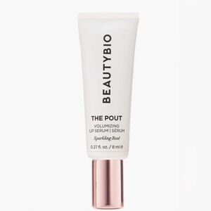 NWOB BeautyBio The Pout Sparkling Rosé Volumizing Lip Serum Mini